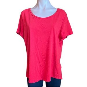 Dip Red Short Sleeve Tee Women’s XL GUC Small Spot on Front